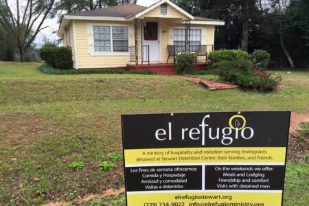 El Refugio is a ministry of hospitality and visitation serving immigrants detained at Stewart Detention Center