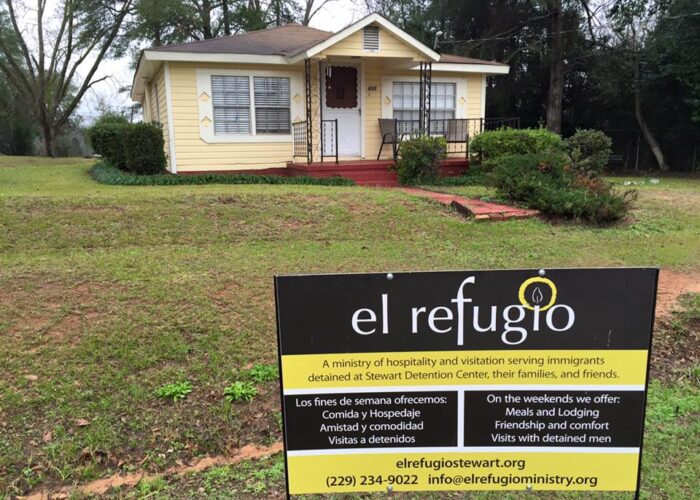 El Refugio is a ministry of hospitality and visitation serving immigrants detained at Stewart Detention Center