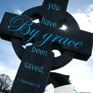 By grace
