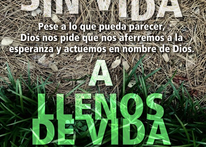 Sin vida a llenos de vida