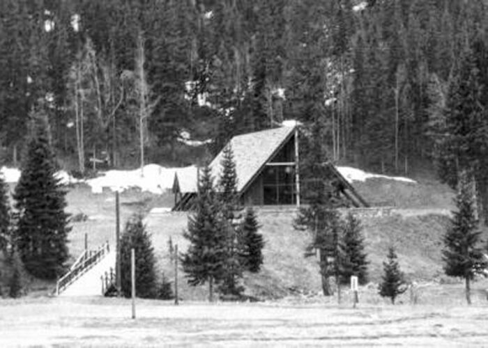 Chapel at Frontier Boys Camp in the 1960s.