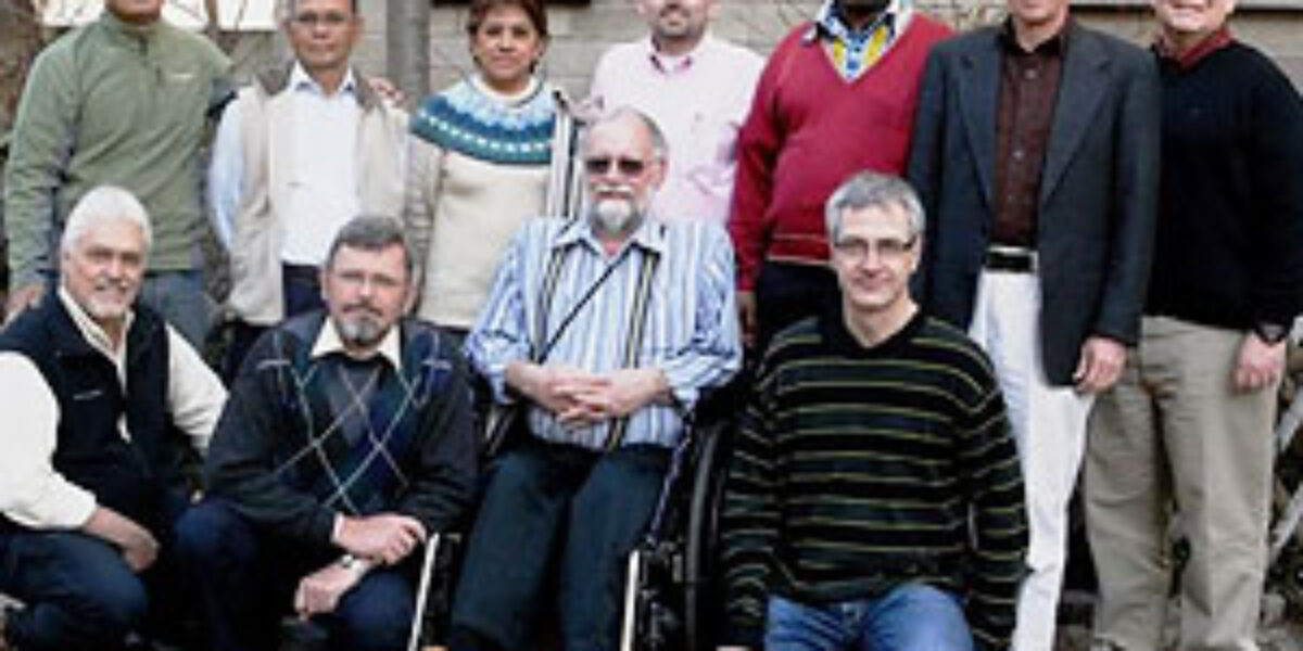 Download high-resolution imageMennonite World Conference Mission Commission members: Left to right