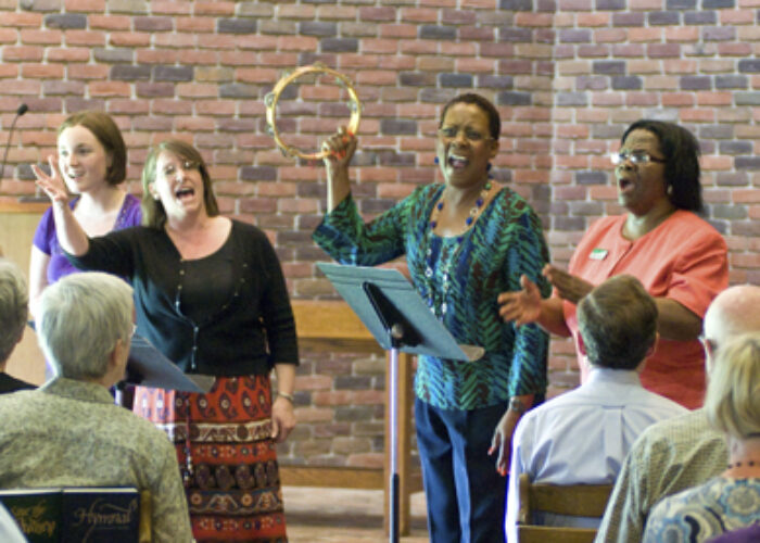 Work in Progress Gospel Band singers