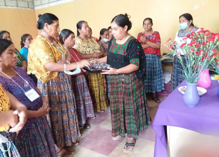 ​As a part of closing worship at the Kekchi trauma healing workshop held in San Pedro Carchá