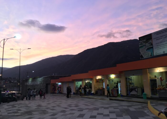 ​Sunset in Baños. By Quinn Kathrineberg