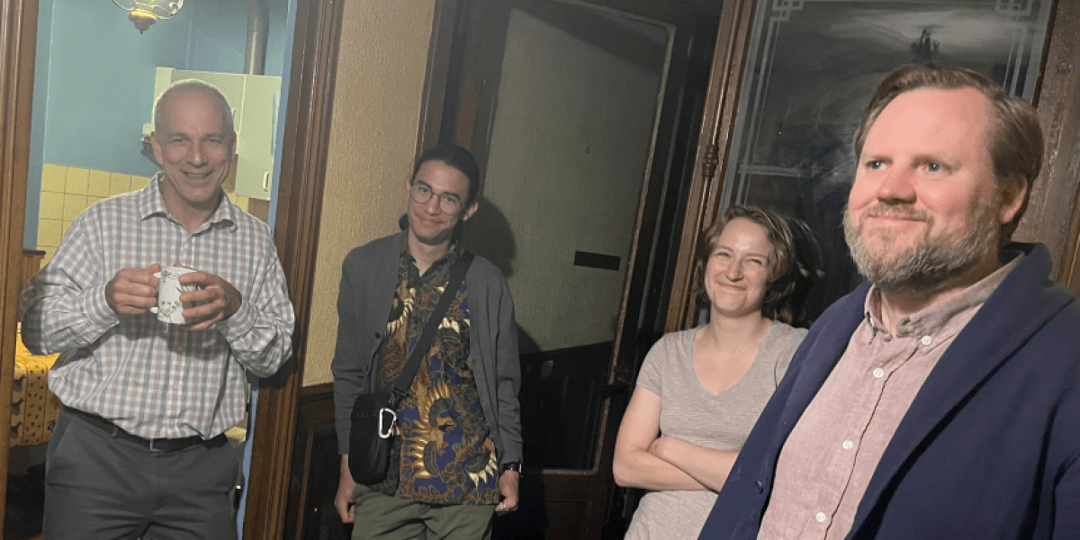 Jonathan Bornman, Joseph Mounsithiraj, Elise Jantz, and Jamie Pitts