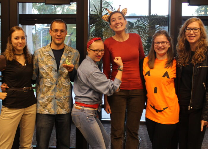 The Colorado Springs 2015-2016 unit. From left to right: Meg Smeltzer Miller