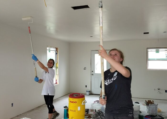 ​Service Adventure participants Sara Schowalter