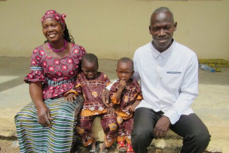 Madina and Yaya Bengaly and their sons, Ephraïm and Joseph, are missionaries sent by the Mennonites of Burkina Faso to the Jalonké people of northern Mali. Photo provided.