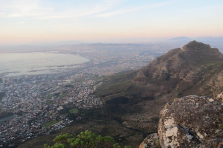 Scenic view of Cape Town from Table Mountain. Photo by Kendra Neufeld.