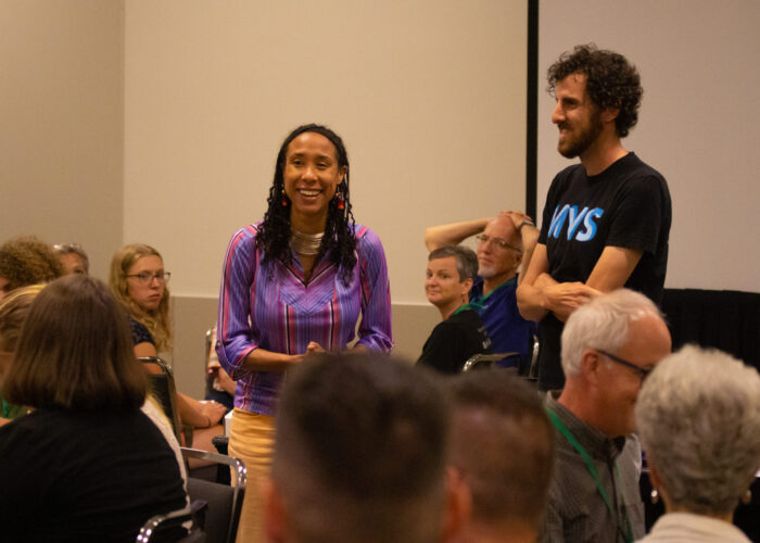 ​Sarah and Jonathan Nahar lead the MennoCon21 seminar