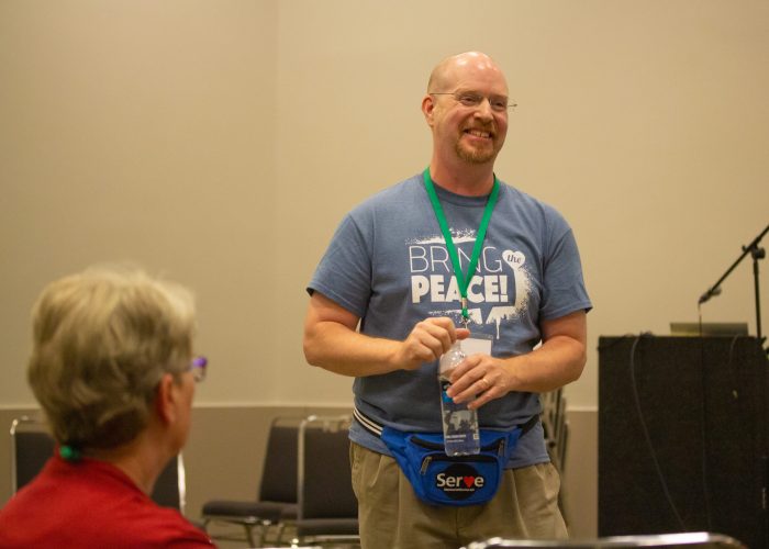 ​Mike Sherrill leads the MennoCon21 seminar