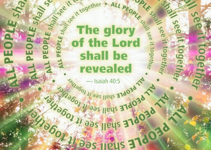The glory of the Lord