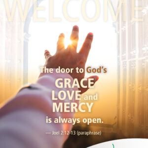 The door is open