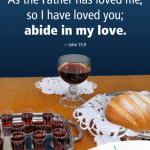 Abide in my love