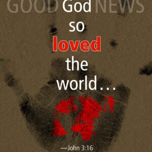 God loves the world