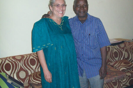 ​Anne Garber Kompaoré and her husband