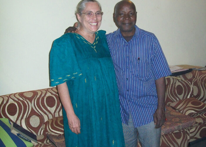 ​Anne Garber Kompaoré and her husband
