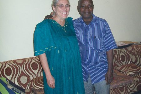 ​Anne Garber Kompaoré and her husband