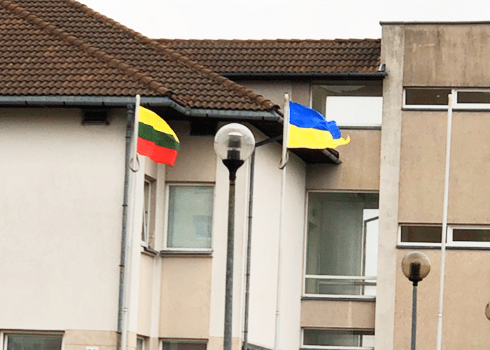​As a gesture of solidarity