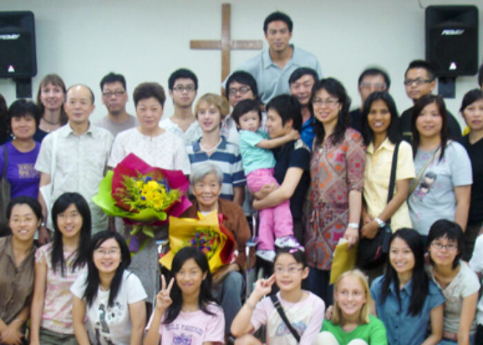 Macau Mennonite Church members