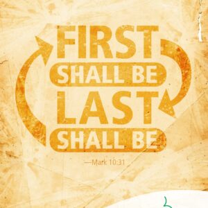First shall be last