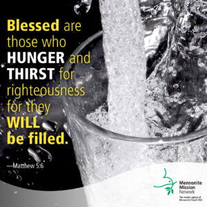 Blessed are those who hunger