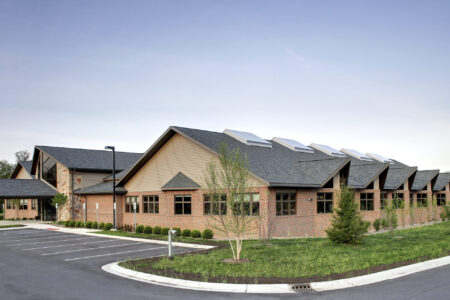 Mennonite Church USA offices in Elkhart Indiana on Benham Avenue.