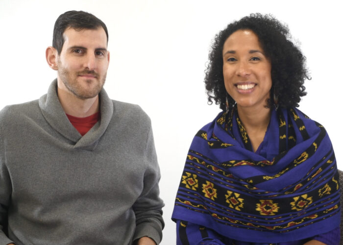 ​Jonathan and Sarah Nahar. Photo by David Fast.