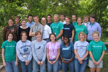 ​The 2006 Mennonite Voluntary Service particiants at their service year orientation.  
