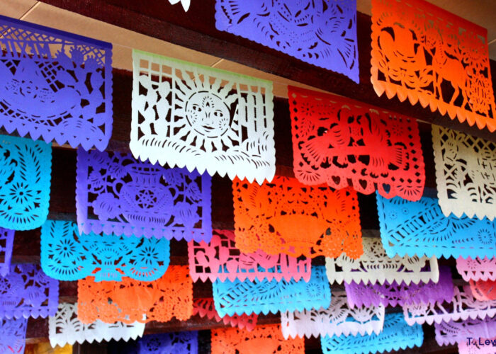 ​Papel picado is one of the most used decorations in the Mexican culture. While it has become a modern trend at weddings and birthday parties