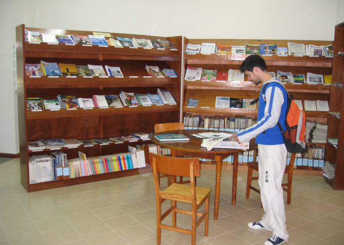 CEMTA library magazine area.
