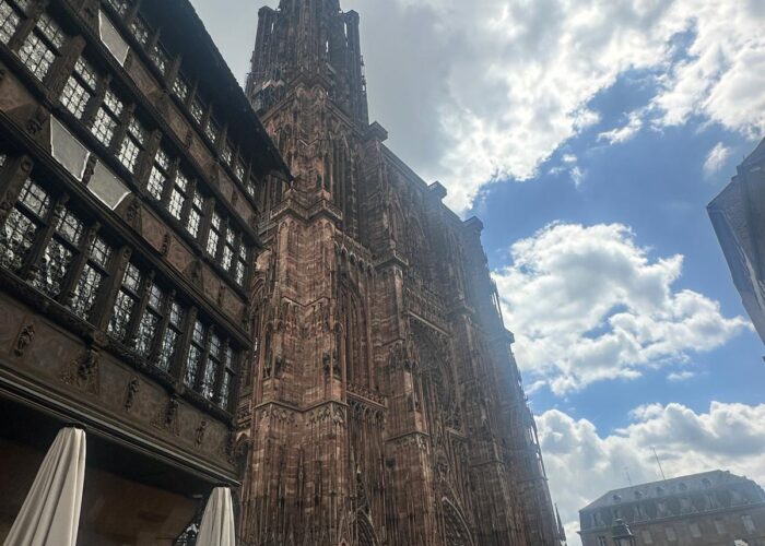 Cathédrale Notre Dame de Strasbourg in Strasbourg, France.