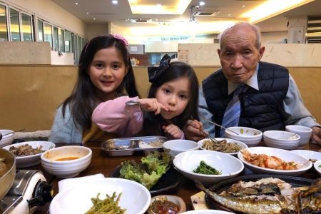 ​Two of Jae Young Lee and Karen Spicher's children