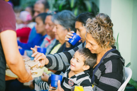 Sharing food and conversation combine in a Latin American merienda. A new Spanish podcast