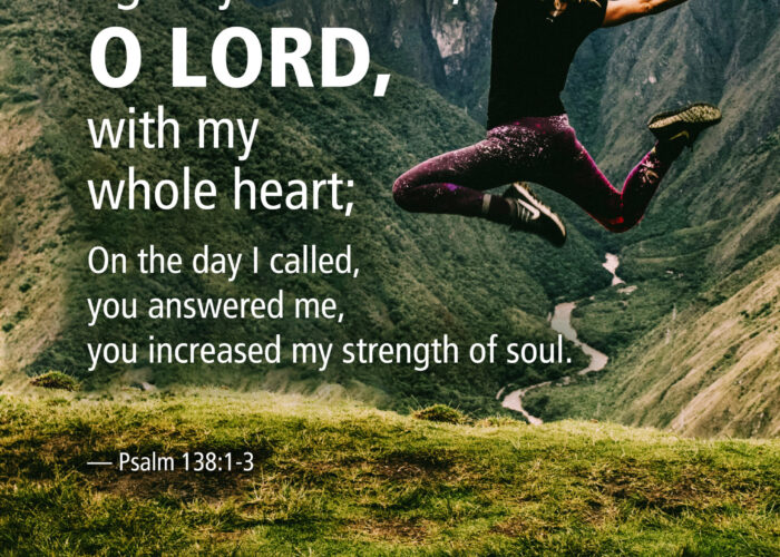 I give thanks to you O Lord