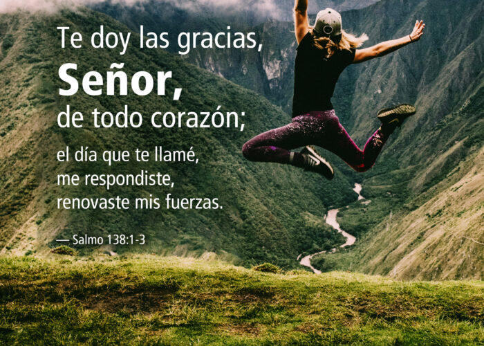 Te doy las gracias Señor