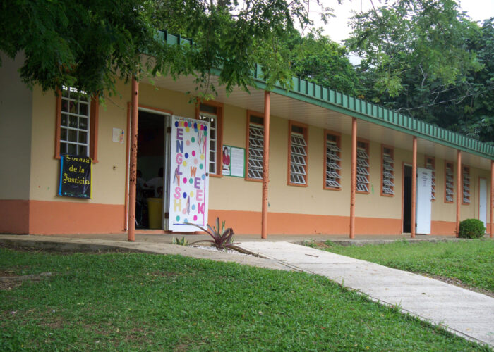 A snapshot of Academia Menonita Betania's campus. Photo provided.