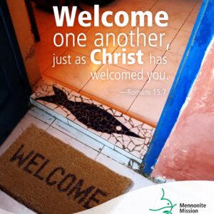 Welcome others