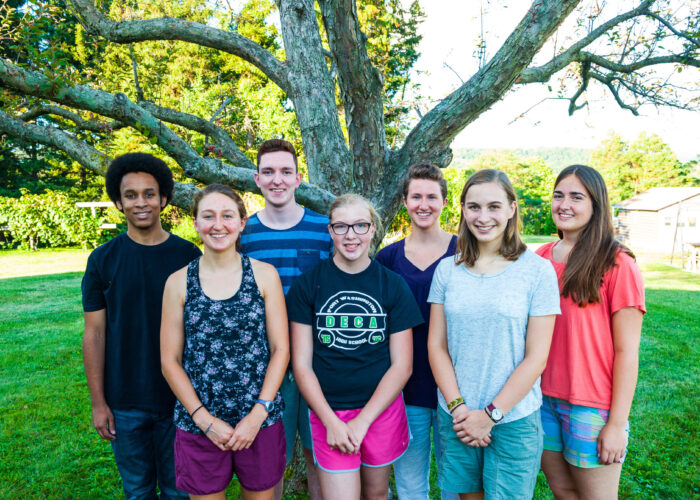 ​The Johnstown Service Adventure unit—Back row: Evan Finger