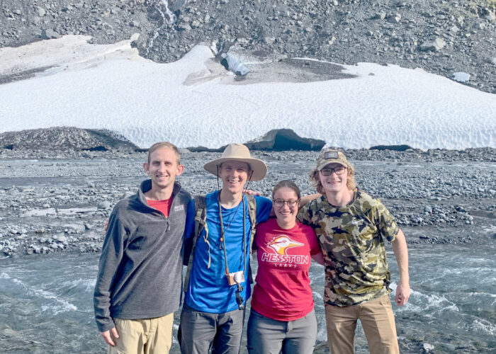 Anchorage, Alaska: *Michael Oyer, Kelby Youngberg, Ginny Miller, and Isaiah Fellers.