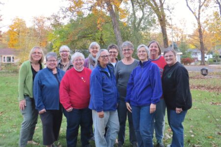 ​Members of the Support Circle at their 2016 annual retreat.Kathy Blair