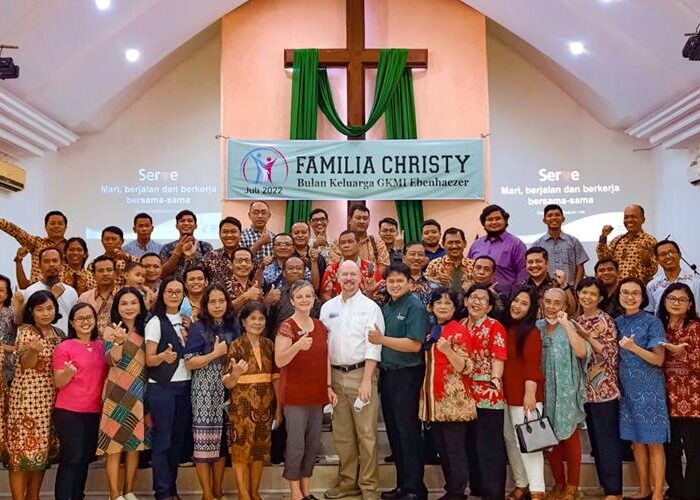 ​Mission Network staff and over 40 pastors from the three Indonesian Anabaptist church synods (GKMI