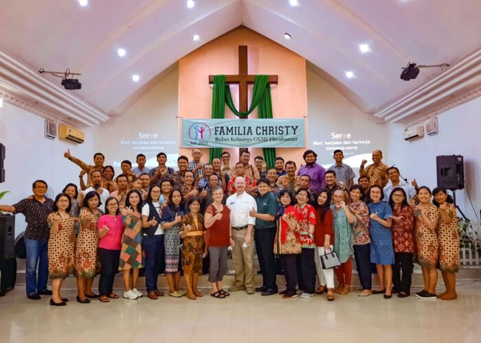 Mission Network staff and over 40 pastors from the three Indonesian Anabaptist church synods (GKMI