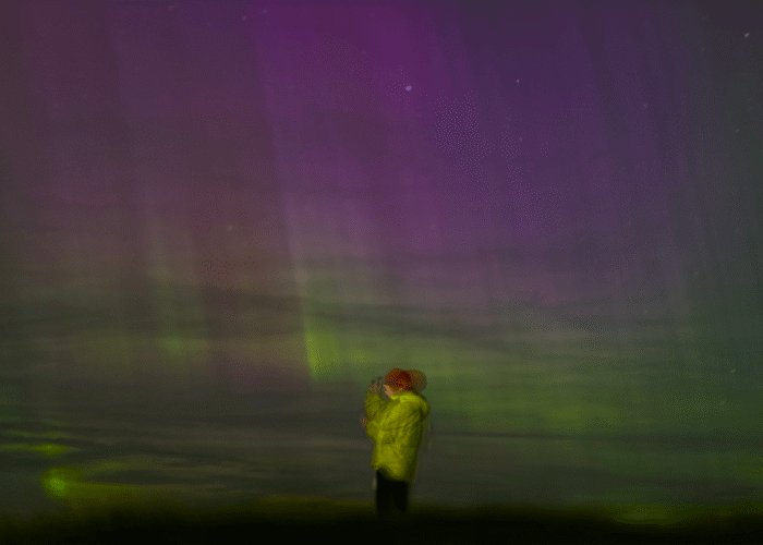 Northern lights in Alaska
