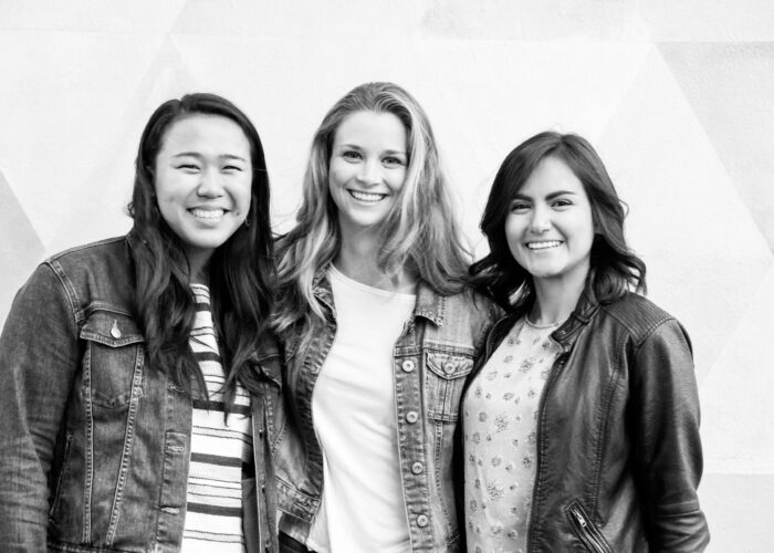 Denise Garcia, Marie Schloneger and Alejandra Garcia, MVSers in San Francisco