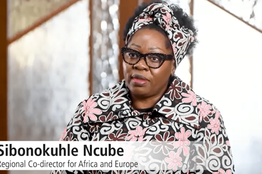 Sibonokuhle Ncube, Regional Director for Africa and Europe