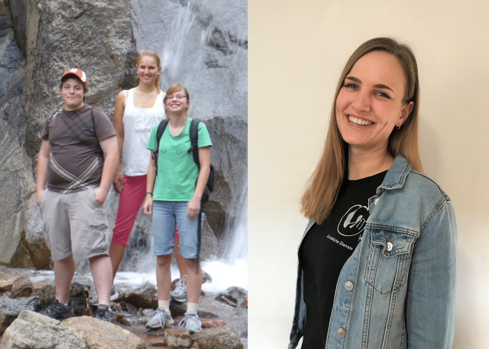 ​Left: 2012-2013 Colorado Springs Service Adventure participants Easton Camp