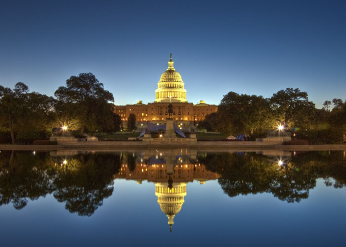 Washington-Dc-Capitol-Building-At-Night