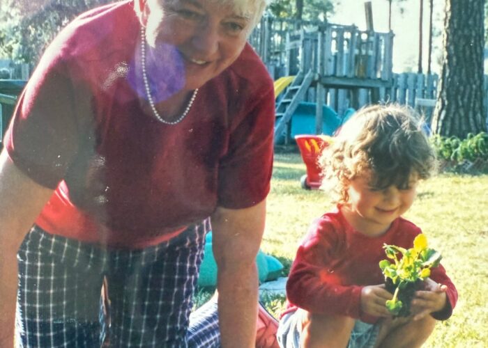 Emily Keefer and her grandmother, Esther. Photo provided.